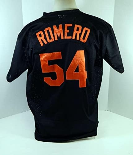 Baltimore Orioles Romero 54 Igra Rabljeni Black Jersey Ext St GCL 054 - Igra Polovni MLB dresovi