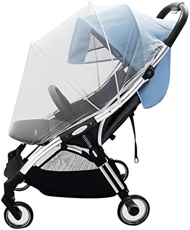Jenbode kolica mreža za bebu, šivena u vrećicama Organizator, za krevetiće, toddler komar za kolica sa torbama