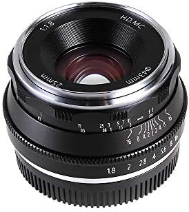 Foto4easy 25mm F1.8 Prime lens Manual Focus za Canon EOS-M Mount kamera bez ogledala M2 M3 M5 M6 M10 M100