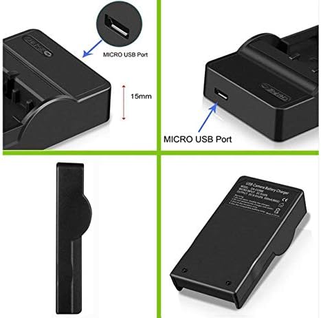 Micro USB punjač za baterije za Casio Exilim EX-P505, EX-P600, EX-P700 digitalni fotoaparat