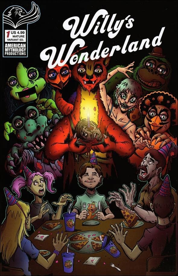 Willy's Wonderland Prequel 1b FN ; strip američke mitologije | varijanta