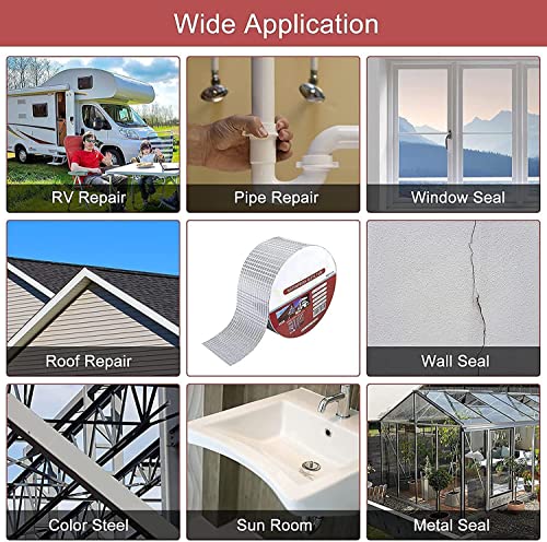 Whitecloud Transformating Homes® otopina za curenje aluminijske folije traka vodootporna ljepljiva traka