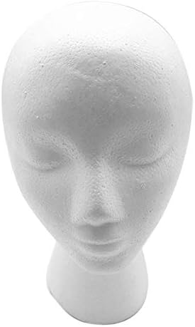 Ženski model sa glavom od pjene, mužjaka i ženska pjena Manequin glava za prikaz glave i DIY modeliranje