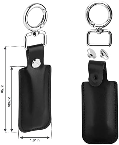 Caszlution kožni USB Flash Drive - Anti izgubljeni flash Držač pogona Zaštitni poklopac sa tipkom za pričvršćivanje,