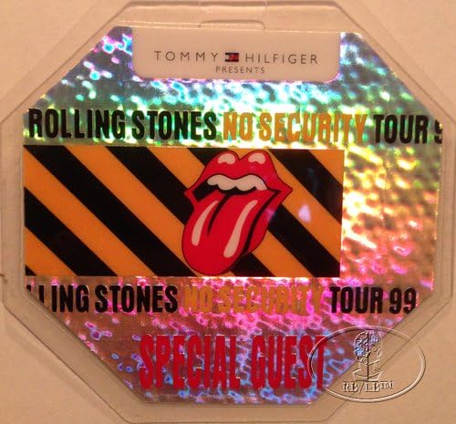 Rolling Stones 1999 Laminirani backstage Pass Special Gost laserska folija