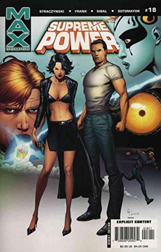 Vrhovna snaga #18 VF / NM; Marvel comic book / MAX Straczynski Squadron Supreme