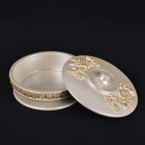 Wodeshijie European-Style Dekorativna okrugla kutija ornamenta / Obiteljski dnevni boravak Spavaća nakit