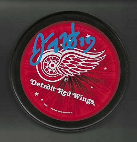 Darren McCarty potpisao Detroit Red Wings suvenir Pak potpisan u NHL pakovima sa plavim potpisom