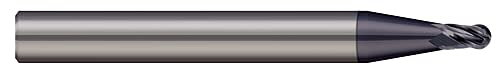 Micro 100 BEFM-015-220k kuglični mlin, 1.5 mm rezač prečnika, 2.2 mm LOC, 2 Fl, 3 mm Prečnik osovine, 37.5