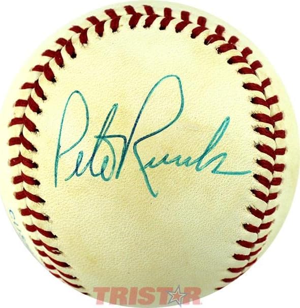 Pete runneli autogramirani službeni američki liga bejzbol - autogramirani bejzbol