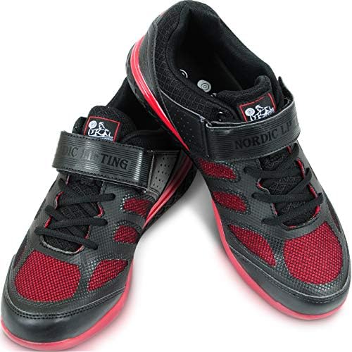 Kettlebell-18 lb paket sa cipelama Venja veličina 11.5-Crno crvena