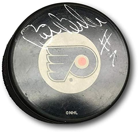 Bill Barber potpisao autogram hokejaškog Paka HOF Flyers PSA / DNK AG51116 B35 - AUTOGRAMIRANI NHL Pakovi