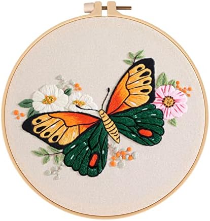 DIY komplet za vezenje leptir ručno rađeni zanati za šivanje s okvirom za vezenje lijepo-tražim Sew Shop