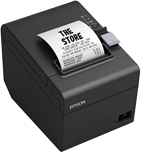 Epson TM-T20III Printer za prijem - USB tip B, Ethernet i DK priključak, zahtijeva USB bežični dongle -