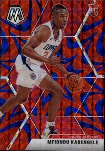 2019-20 Panini Mosaic Retroactiaction Blue 218 Mfiondu Kabengele RC Rookie Los Angeles Clippers NBA košarkaška