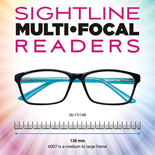 Pogled 6007 Progresivna snaga Multifokus Naočale za čitanje - Premium kvalitetni acetatni okvir-reor obloženi