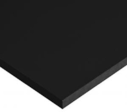 3 HDPE plastični Lim 3/8 x 6 X 12 crna lagana tekstura s obje strane