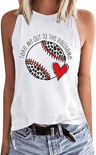 Raglan majica Ženska Ženska gornja ruka bez okruglog vrata Casual Bejzbol Print prsluk veličina malih ženskih