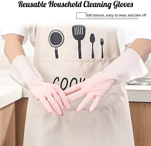 3 para rukavica za čišćenje u domaćinstvu, kuhinjske rukavice za višekratnu upotrebu za pranje posuđa,neklizajuće