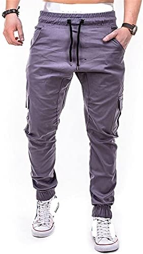 Muške vezice struka vojne Jogger pantalone Hip Hop kargo pantalone sa više džepova Casual Slim Fit Atletika