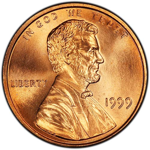 1999. P & D BU Lincoln Memorijalni postotak Izbor Neprirkulirano američki set kovanica 2