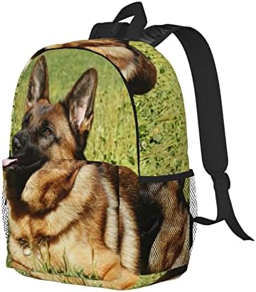 PSVOD njemački pastirski ruksak, backpack za laptop, muški i ženski fakultet, pogodan za putovanja, rad