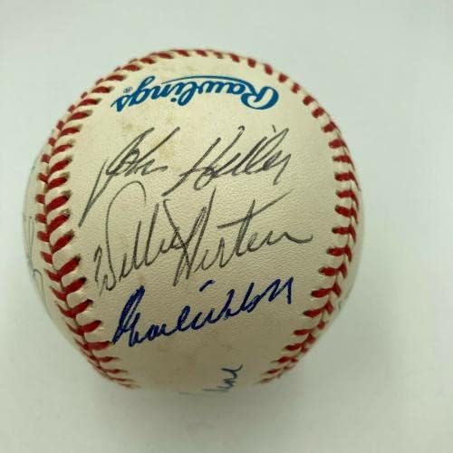 1968. Detroit Tigers World Series TEMS je potpisao bejzbol sa JSA COA - autogramiranim bejzbolama
