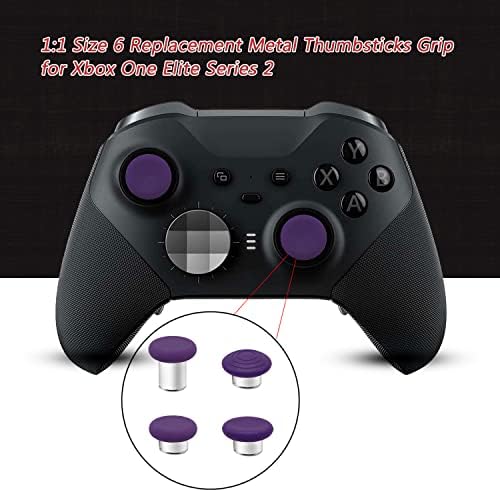 Metal Thumbsticks Zamjena za Xbox One Elite kontroler serije 2 Model 1797 - Thumb štapići setovi za Elite