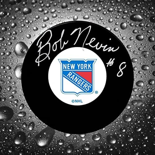 Bob Nevin New York Rangers Original 6 autographed Pak-Autographed NHL Paks