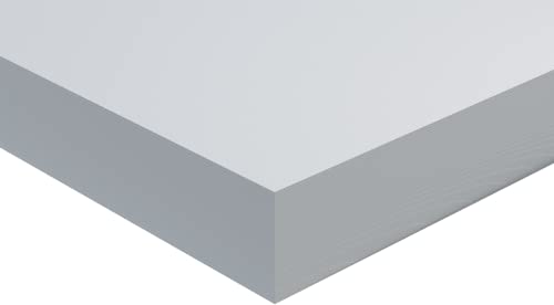 Proširena PVC pjenasta ploča, Bijela, debljine 1/4, 30 Š x 42 L
