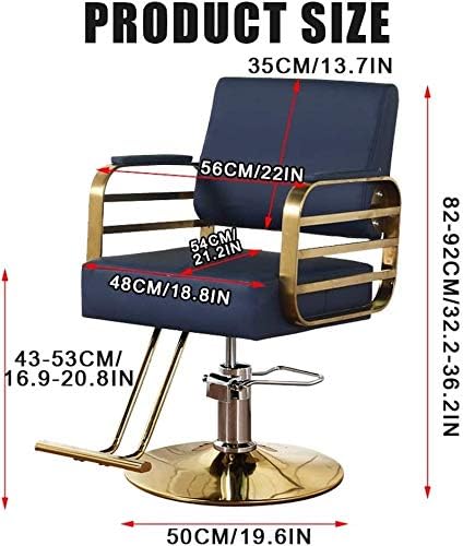 ZHANGOO Hidraulična berberska stolica jednostavnost berberska stolica Salon ljepota Spa šampon kosa profesionalni