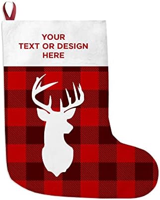 ViZOR Custom Family Božićni čarapa za božićnu dekoraciju - Personalizirano skladištenje za kamin Xmas Drvo