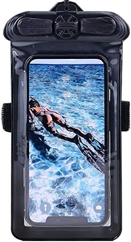 Vaxson futrola za telefon Crna, kompatibilna sa Huawei Honor 20 Pro vodootpornom torbicom suha torba [ ne folija za zaštitu ekrana ]