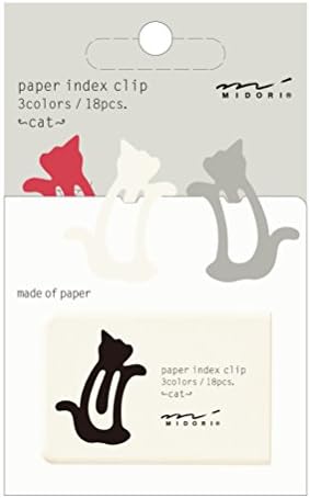 Midori Index Clip, CAT, 3 boja