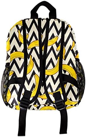 VBFOFBV Lagani casual backpack za laptop za muškarce i žene, banana crno-bijela ripple