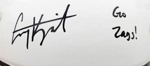 Corey Kispert autogramirani golzaga buldogs bijeli logo Košarka Go Zags! MCS Holo Stock 194802 - AUTOGREME
