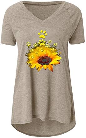 Lagan trendi Casual Square vrat majice za žene opuštene štampane majice ljeto Plus Size bez rukava