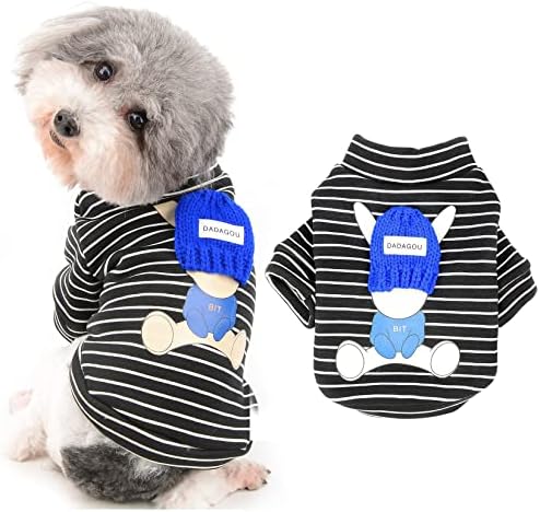 Ranphy Striped Mali pas za dječake Dječji džemperski kaput slatka zeko dukserija Soft Doggy Majica Outfits
