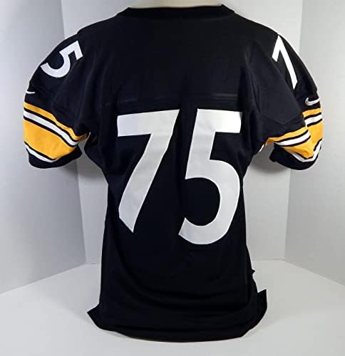 1999 Pittsburgh Steelers 75 Igra izdana Black Jersey 50 DP21323 - Neintred NFL igra Rabljeni dresovi