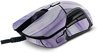 MightySkins Glossy Glitter Skin kompatibilan sa SteelSeries Rival 5 Gaming Mouse-Lavendar akril / zaštitni, izdržljivi sjaj visokog sjaja / jednostavan za nanošenje i promjenu stilova / napravljeno u SAD-u