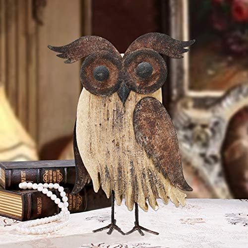Drvena ptica figurica Početna Dekor Accent, rustikalni dekor tableta kipera za dekor olovka za dnevnu sobu