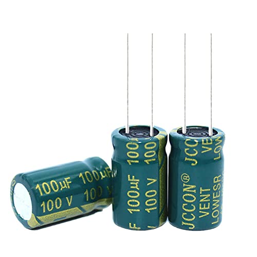 10pcs 100V100UF 10x17mm Aluminijski elektrolitički kondenzator visoke česte niske impedance 10x17mm