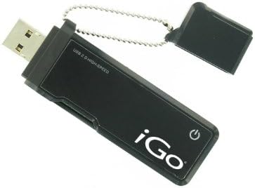 iGo čitač sa više kartica USB i Native microSD Slot