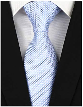 Elfeves muške moderne svilene kravate s finim prugama tkane svečano poslovno odijelo kravata
