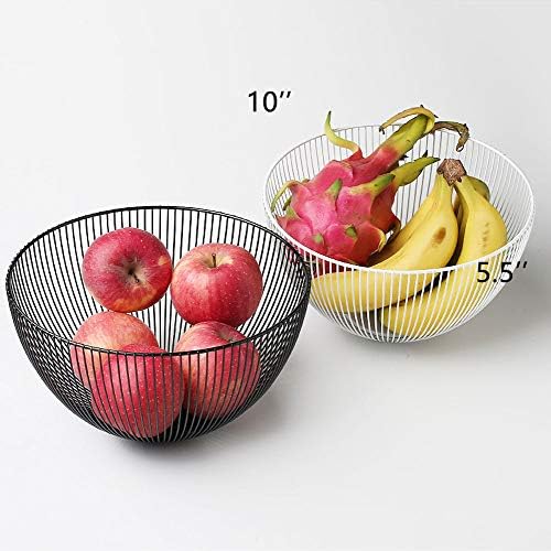 Ibwell žica voćna korpa male posude za voćnju kuhinjom voćne košarice posude za voće za šaltere Metalna posuda za voće
