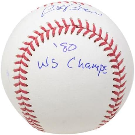 Bob Boone Kansas City Royals potpisao je OMLB bejzbol '80 WS Champs upisali JSA - autogramirane bejzbole
