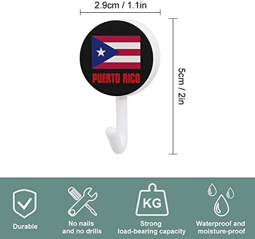 Ponos zastava Portoriko 10 kom plastično kuka slatka zidna kuka za ključeve za kućni kućni dekor vrata