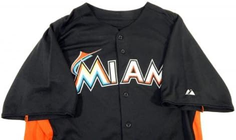 Miami Marlins Michael Wuertz 48 Igra Rabljeni Black Jersey DP12701 - Igra Polovni MLB dresovi