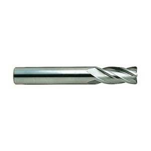YG-1 07576 9/32 karbidni krajnji mlin, 4 flauta, redovna dužina, Neprevučena završna obrada, 2-1/2 dužina