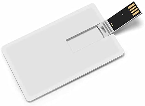 Crno-bijelo slonkovit Cretry Card bankovna kartica USB flash diskove Prijenosni memorijski stick tipka za